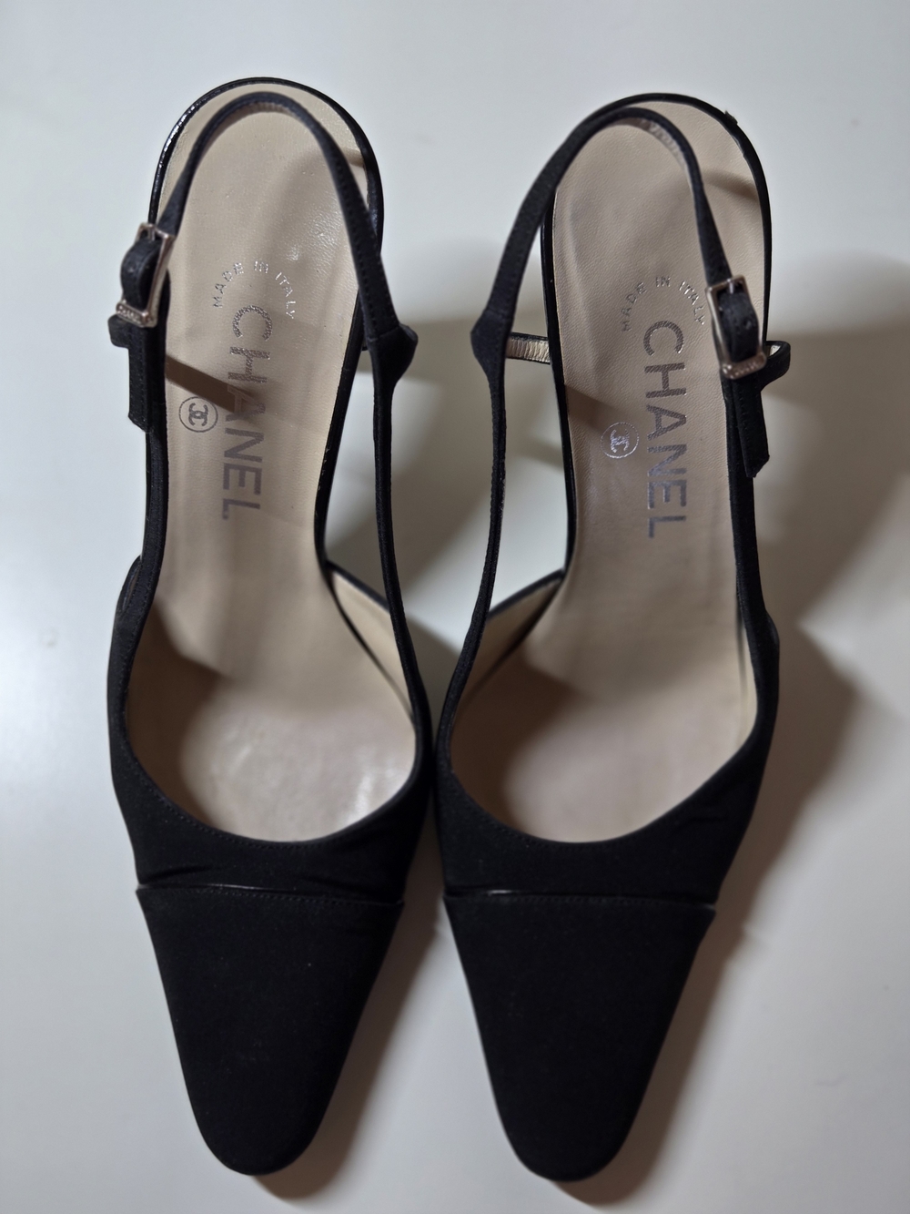 Chanel Black Slingback Pumps - Classic Women's Heels